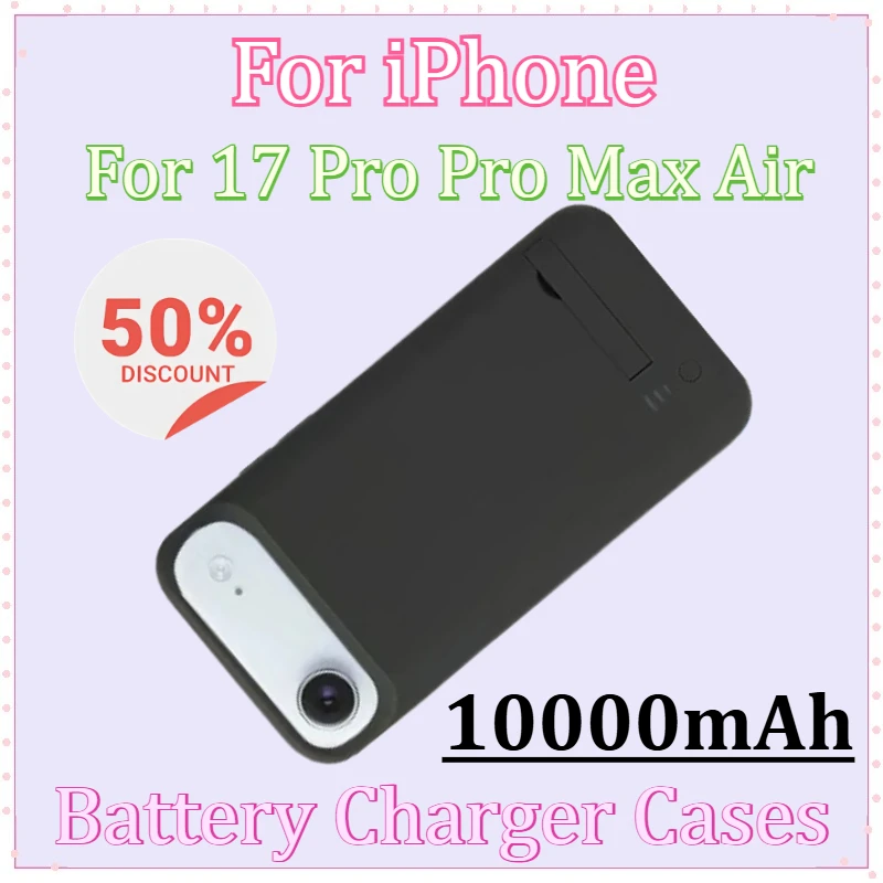 Newly upgraded 10000mAh For iPhone 17 Pro Pro Max Air Back Clip Battery Charging Back Clip Battery Power Bank Mobile Power Bank
Newly upgraded 10000mAh For iPhone 17 Pro Pro Max Air Back Clip Battery Charging Back Clip Battery Power Bank Mobile Power Bank