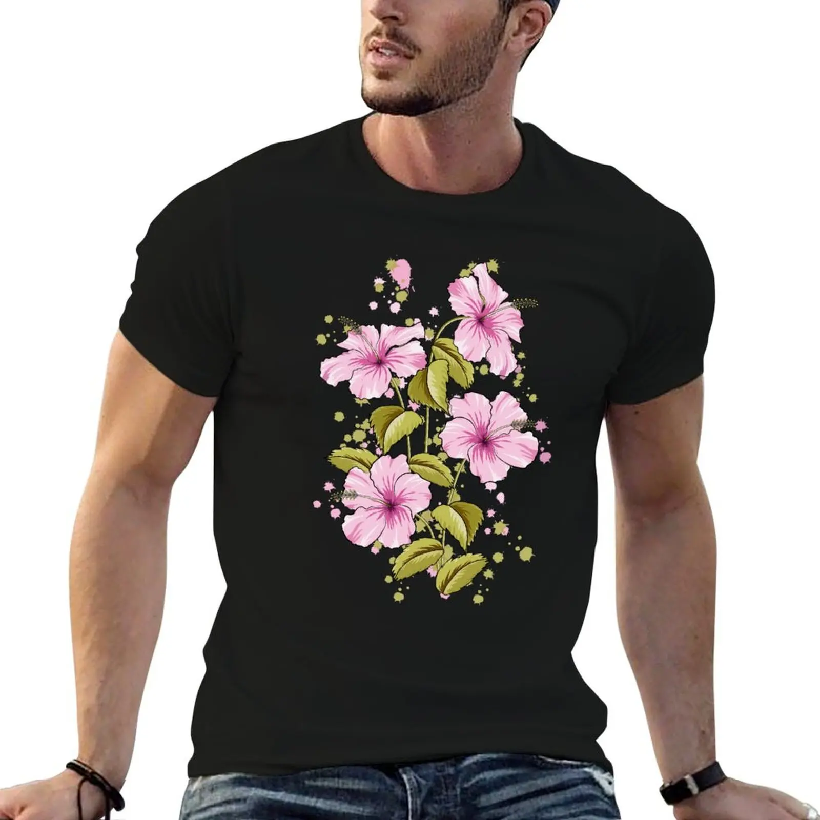 Hibiscus Flowers Pattern - Tropical Flowers T-Shirt custom t shirt man clothes customs funny gifts fitted t shirts for men
Hibiscus Flowers Pattern - Tropical Flowers T-Shirt custom t shirt man clothes customs funny gifts fitted t shirts for men