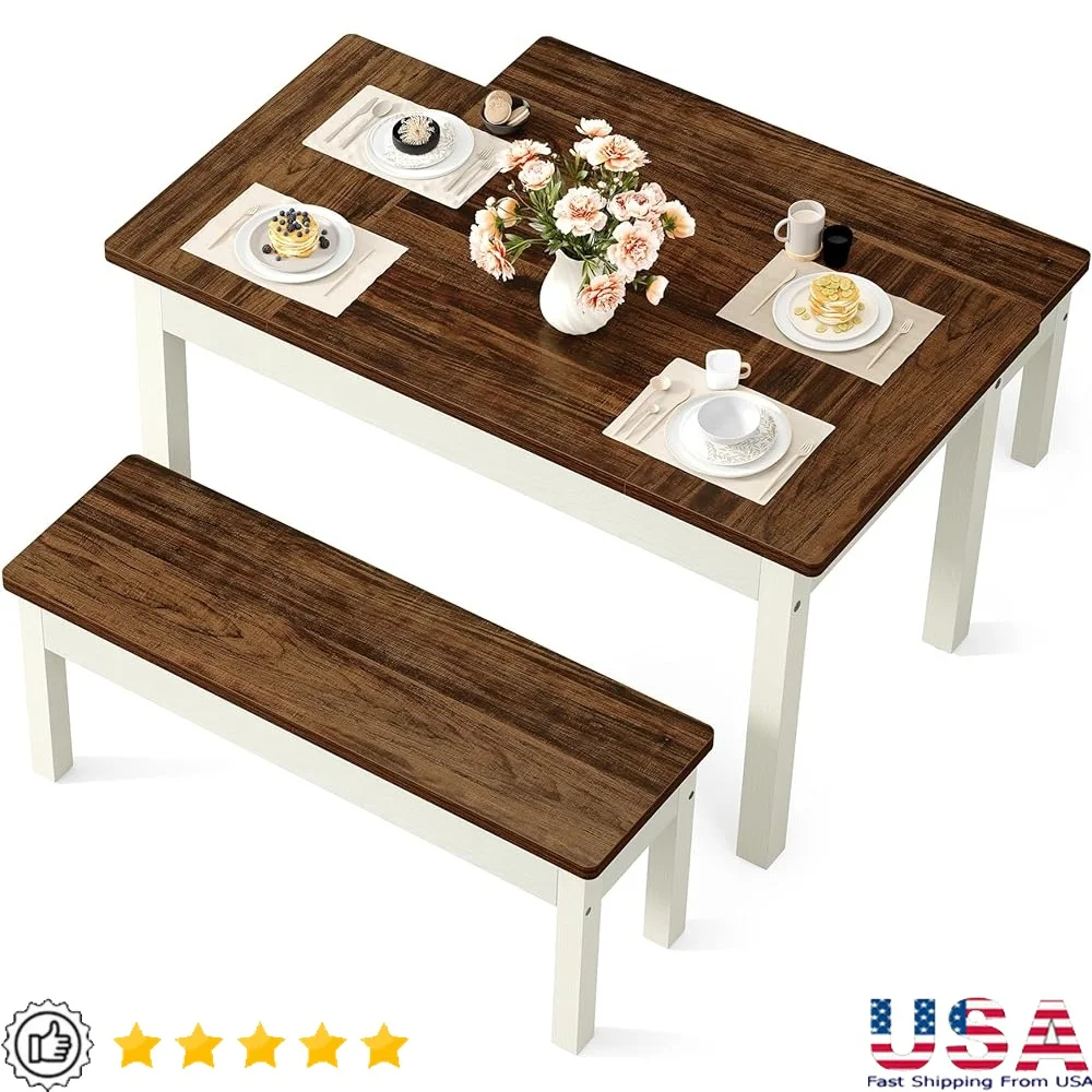 Compact 3-Piece Dining Table Set with Space-Saving Design Small Kitchens and Dining Rooms Sturdy Wood Furniture Four
Compact 3-Piece Dining Table Set with Space-Saving Design Small Kitchens and Dining Rooms Sturdy Wood Furniture Four