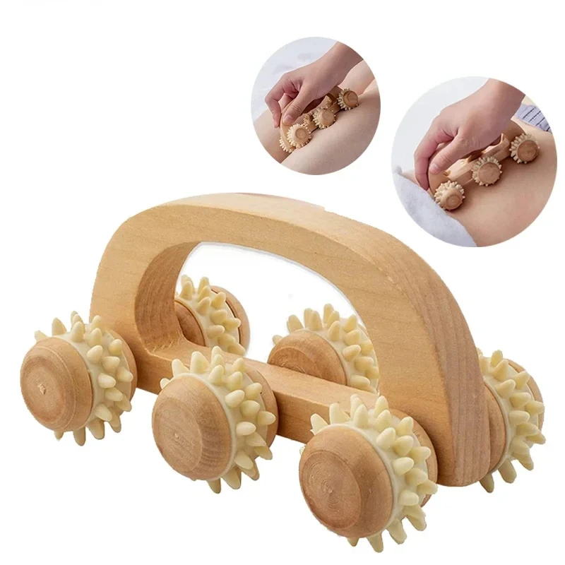 1PCS Handheld Massage Roller, Wood Therapy Massage Tools for Body, Lymphatic Drainage Massager for Legs, Thighs, Butt Eye roller
1PCS Handheld Massage Roller, Wood Therapy Massage Tools for Body, Lymphatic Drainage Massager for Legs, Thighs, Butt Eye roller
