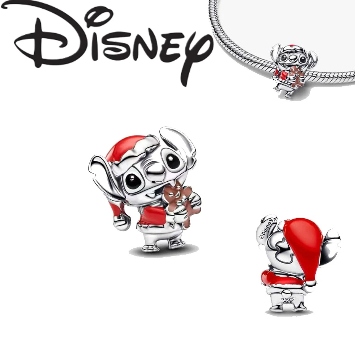 New Disney Themed Christmas Series Charms Cute Stitch Beads Suitable for Original Bracelet Diy Christmas Gift for Women Birthday
New Disney Themed Christmas Series Charms Cute Stitch Beads Suitable for Original Bracelet Diy Christmas Gift for Women Birthday