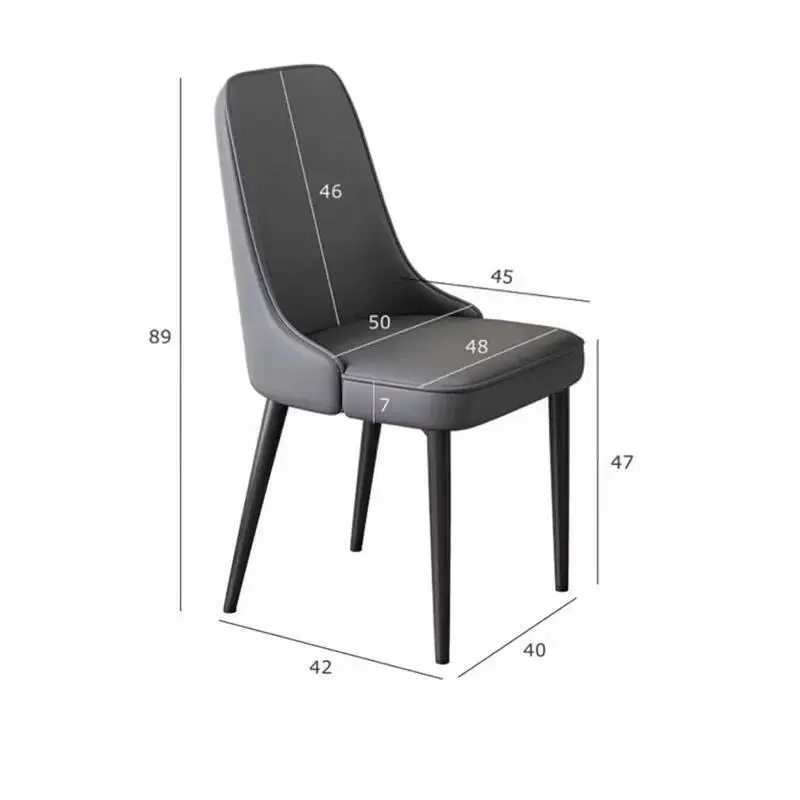 Simple Elegant Chair Unique European Comfortable 2pc Premium Chairs Dining Nordic Luxury Sillas De Escritorio Dining Room Chairs
Simple Elegant Chair Unique European Comfortable 2pc Premium Chairs Dining Nordic Luxury Sillas De Escritorio Dining Room Chairs