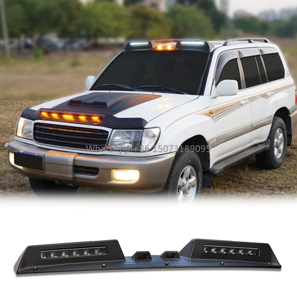 Внешние аксессуары для автомобиля, верхние светодиодные фонари на крыше для Toyota Land Cruiser Lc100
Внешние аксессуары для автомобиля, верхние светодиодные фонари на крыше для Toyota Land Cruiser Lc100