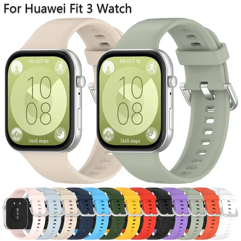 Original Sport Strap for Huawei Watch Fit 3 SmartWatch Replacement Silicone Wristband Bracelet Wrist Band For Huawei Fit3 Belt
Original Sport Strap for Huawei Watch Fit 3 SmartWatch Replacement Silicone Wristband Bracelet Wrist Band For Huawei Fit3 Belt