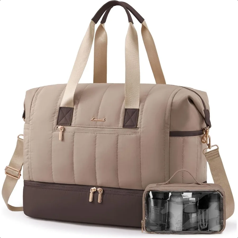 Travel Duffle BagPuffer Weekender Bags For Women with Shoe Compartment 42L Carry On Duffel Overnight Bags For Airplanes Hospita
Travel Duffle BagPuffer Weekender Bags For Women with Shoe Compartment 42L Carry On Duffel Overnight Bags For Airplanes Hospita