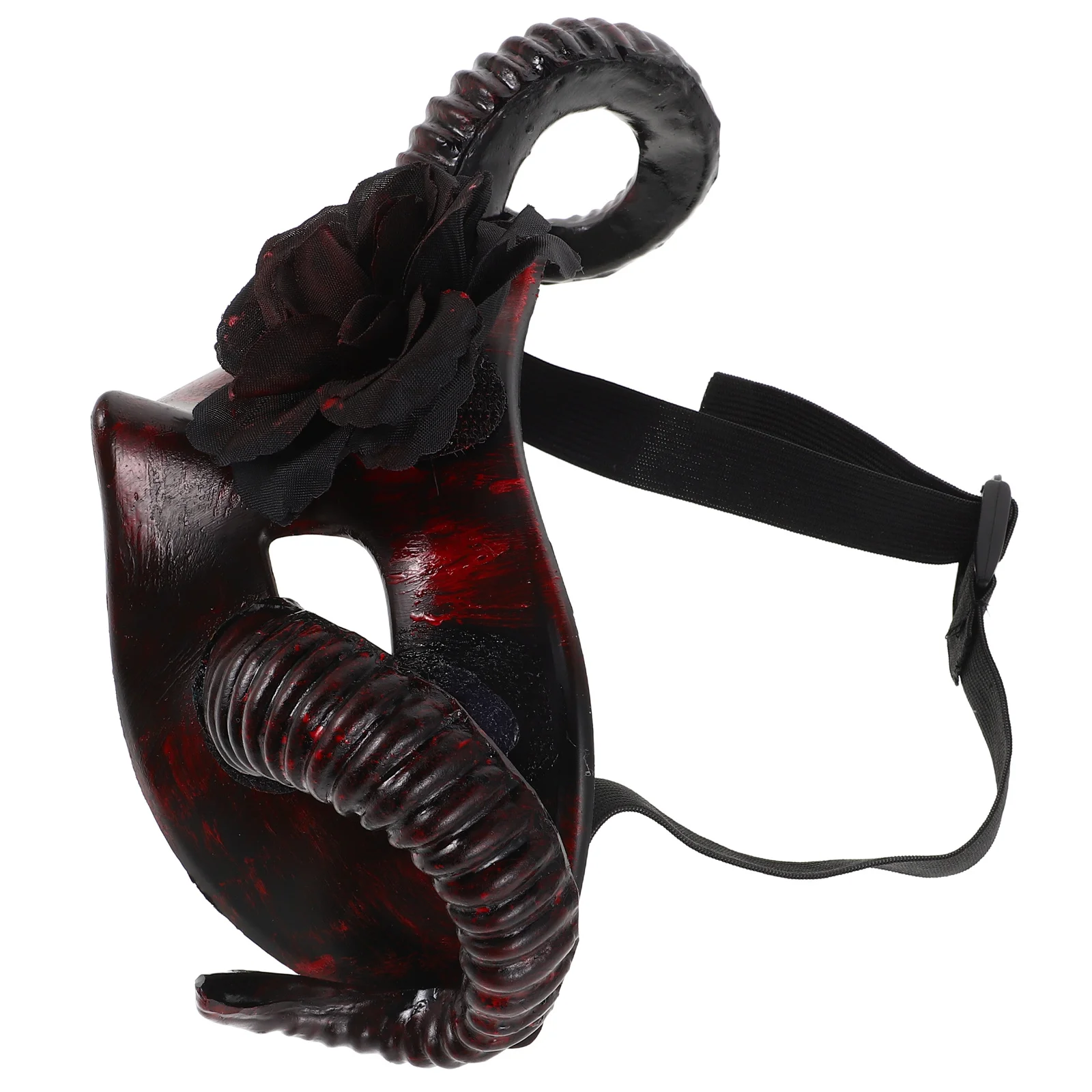 Demon Horn Mask Half Face Halloween Costume Removable Flower Scary Adult Masquerade Cosplay Party Festival Horror Props
Demon Horn Mask Half Face Halloween Costume Removable Flower Scary Adult Masquerade Cosplay Party Festival Horror Props