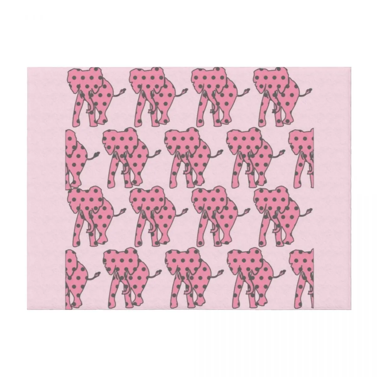Pink Polka Dotted Elephants Throw Blanket Thermals For Travel sofa bed decorative Sofas Blankets 
Pink Polka Dotted Elephants Throw Blanket Thermals For Travel sofa bed decorative Sofas Blankets