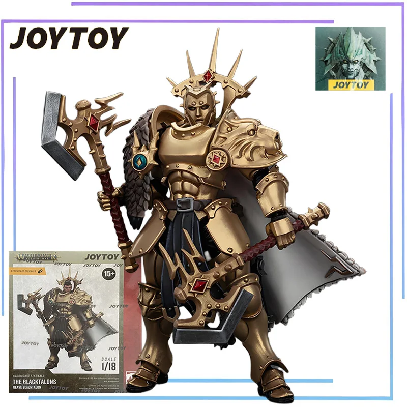 JOYTOY X Warhammer Age of Sigmar Original Series Stormcast Eternals Blackclaw Nive Blackclaw Action Model Toys Collectible Model
JOYTOY X Warhammer Age of Sigmar Original Series Stormcast Eternals Blackclaw Nive Blackclaw Action Model Toys Collectible Model