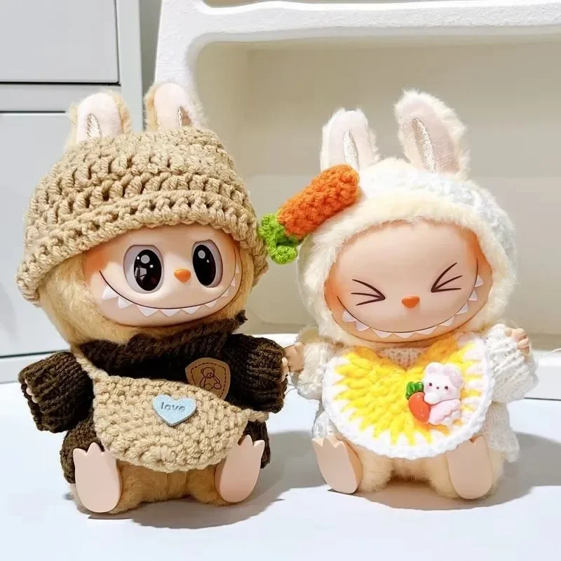 Ropa Labubu 3.0 Sweater Set Mini Clothes for 15/17cm Labubu Plush Doll Matching Bandeau Trendy Design Cute
Ropa Labubu 3.0 Sweater Set Mini Clothes for 15/17cm Labubu Plush Doll Matching Bandeau Trendy Design Cute