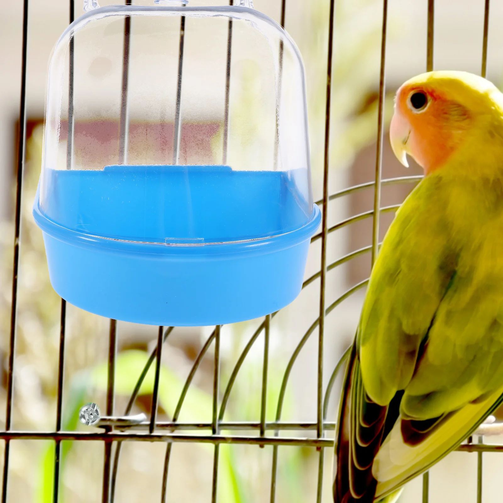 Parrot Shower Box Plastic Bird Bath Tub Durable Small Bird Bathtub Safe Cage Accessory Stress Relief Parrot Bathing Tub
Parrot Shower Box Plastic Bird Bath Tub Durable Small Bird Bathtub Safe Cage Accessory Stress Relief Parrot Bathing Tub