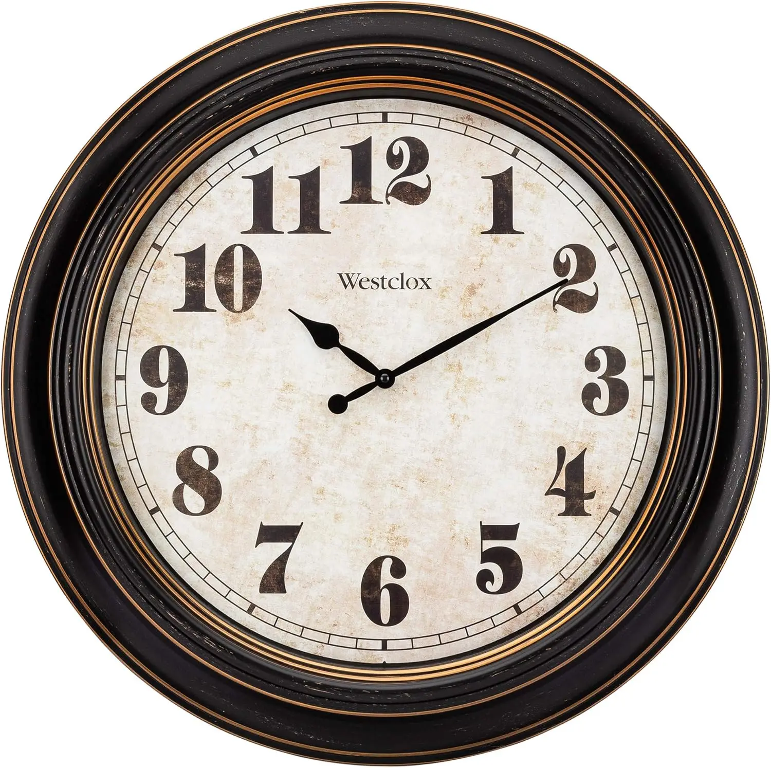 Vintage Large Wall Clock 24-Inch Battery-Operated with Distressed Dial and Glass Lens for Home Decor
Vintage Large Wall Clock 24-Inch Battery-Operated with Distressed Dial and Glass Lens for Home Decor