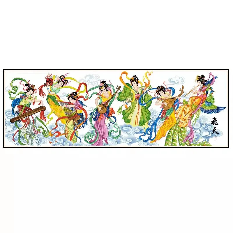 Наборы для вышивания крестиком с принтом, нитки 11ct из шелка/хлопка, рукоделие, декор, подарок ручной работы, Китайская летающая девушка
Наборы для вышивания крестиком с принтом, нитки 11ct из шелка/хлопка, рукоделие, декор, подарок ручной работы, Китайская летающая девушка