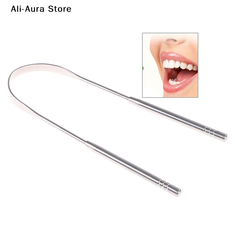 1Pcs Stainless Steel Tongue Cleaner Scraper Oral Care Bad Breath Sweeper Tool
1Pcs Stainless Steel Tongue Cleaner Scraper Oral Care Bad Breath Sweeper Tool