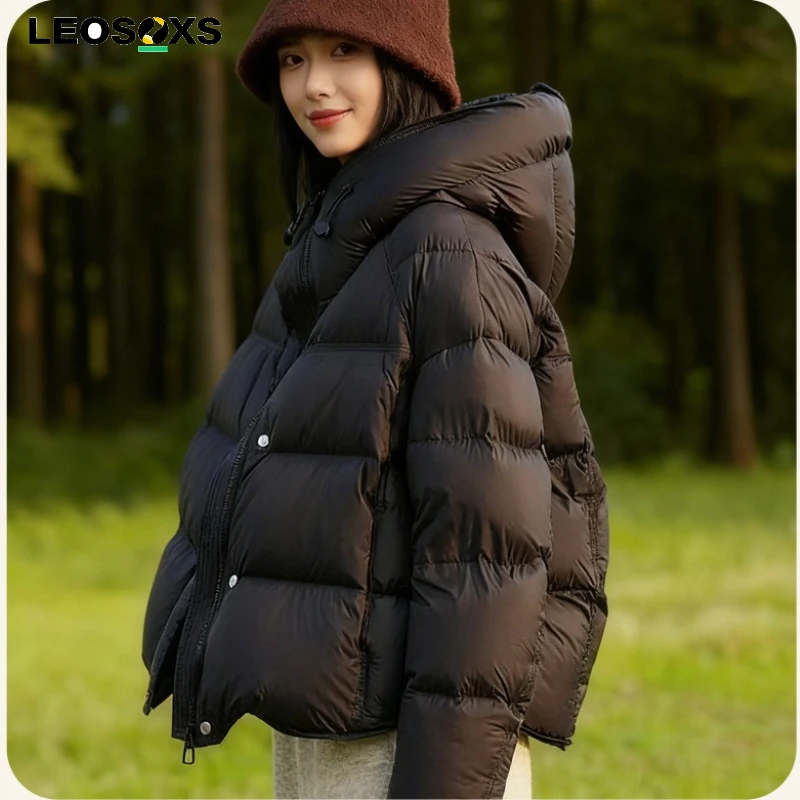 LEOSOXS High-end Puff Down Jacket Clothes for Women 2025 Winter Y2K New Short Jacket Duck Down High Filling Capacity Down Coats
LEOSOXS High-end Puff Down Jacket Clothes for Women 2025 Winter Y2K New Short Jacket Duck Down High Filling Capacity Down Coats