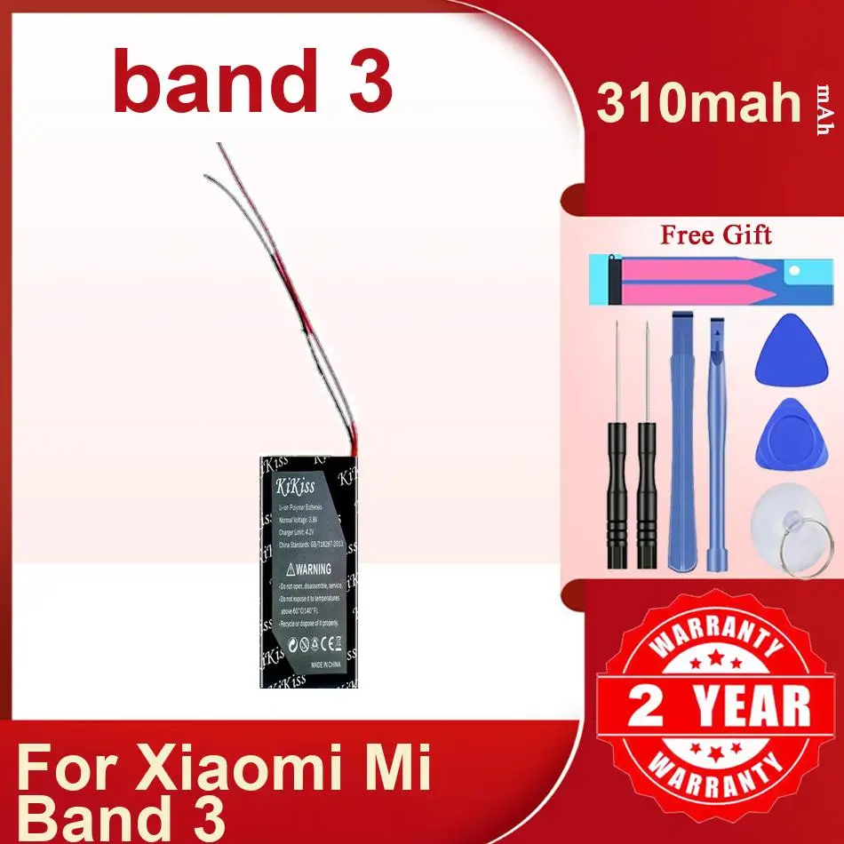 Durable Rechargeable Band 3 310Mah Watch Battery For Xiaomi Mi Band3
Durable Rechargeable Band 3 310Mah Watch Battery For Xiaomi Mi Band3