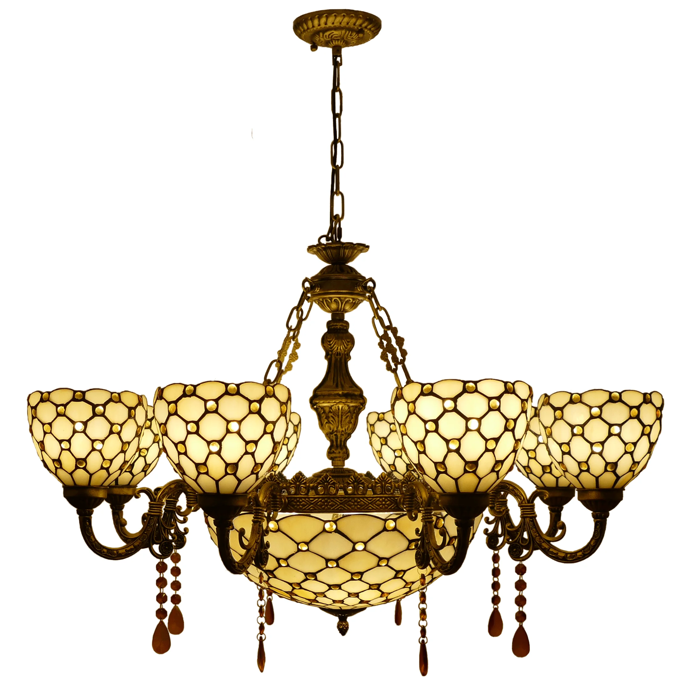 #@ European Pastoral Compound Stained Glass Living Room Restaurant Bar Hotel Cafe Multi-head Crystal Chandeliers
#@ European Pastoral Compound Stained Glass Living Room Restaurant Bar Hotel Cafe Multi-head Crystal Chandeliers