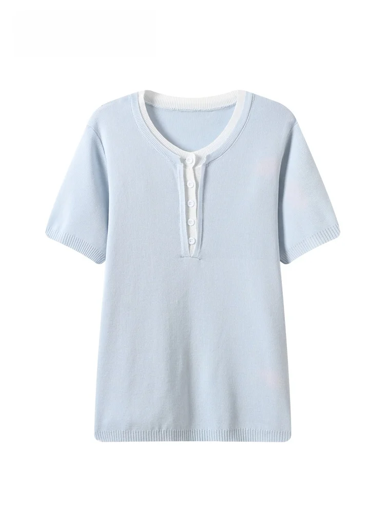 Cara CLUB plus Size Women's T-Shirt Short Sleeve Loose Fit round Neck Korean Style Summer Top for plus Size Women
Cara CLUB plus Size Women's T-Shirt Short Sleeve Loose Fit round Neck Korean Style Summer Top for plus Size Women