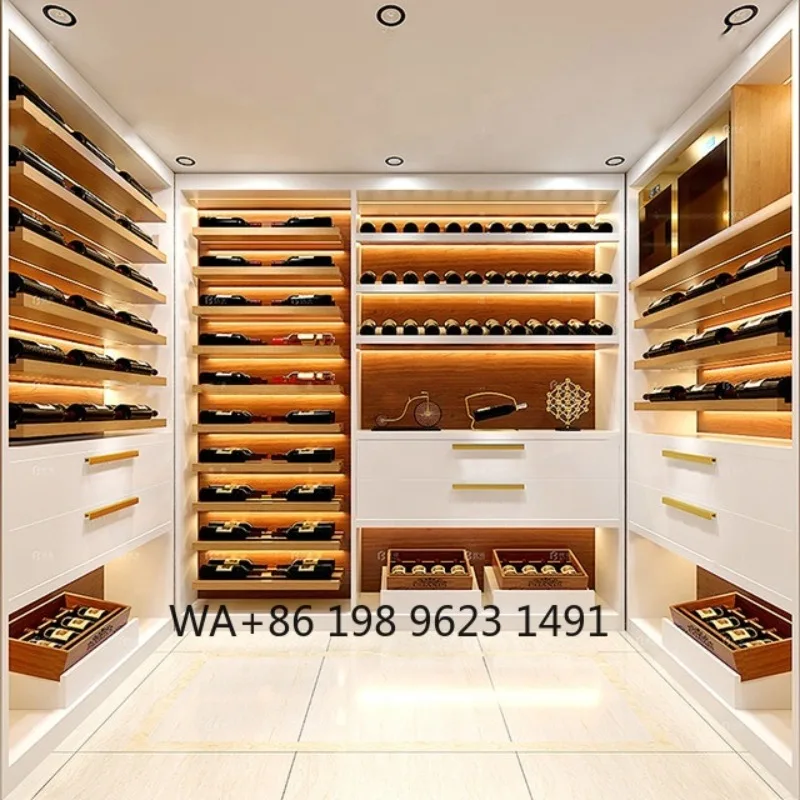 Foshan Factory Custom Wine Cellar Cabinet Constant Temperature Humidity Control Stainless Steel with LCD Display
Foshan Factory Custom Wine Cellar Cabinet Constant Temperature Humidity Control Stainless Steel with LCD Display