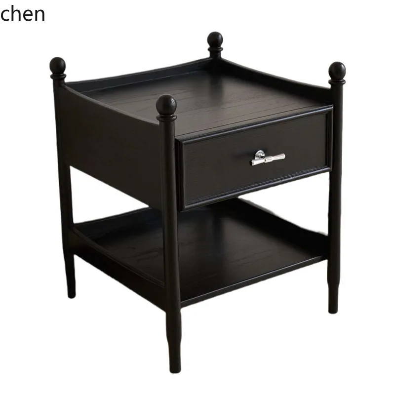 Solid Wood Bedside Table Small Minimalist Modern High-end Sense Bedroom
Solid Wood Bedside Table Small Minimalist Modern High-end Sense Bedroom