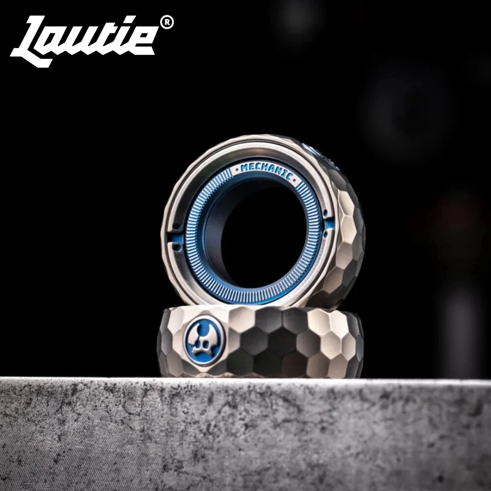 LAUTIE Mechanic-Thorns Fidget Ring Wars Series Titanium Blue Fidget Toys Adults Metal Original Designs Anxiety Relief Gadgets
LAUTIE Mechanic-Thorns Fidget Ring Wars Series Titanium Blue Fidget Toys Adults Metal Original Designs Anxiety Relief Gadgets