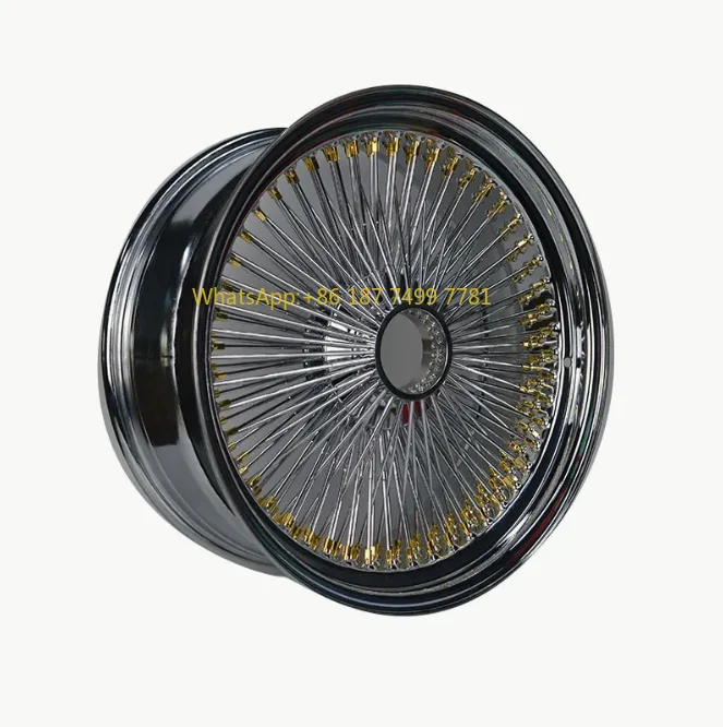 Оптовая продажа, горячая распродажа, 100-спицевое проволочное колесо, хромированный обод, хромированный обод со спицами, глубокая тарелка, обратный стиль, классические проволочные колеса
Оптовая продажа, горячая распродажа, 100-спицевое проволочное колесо, хромированный обод, хромированный обод со спицами, глубокая тарелка, обратный стиль, классические проволочные колеса