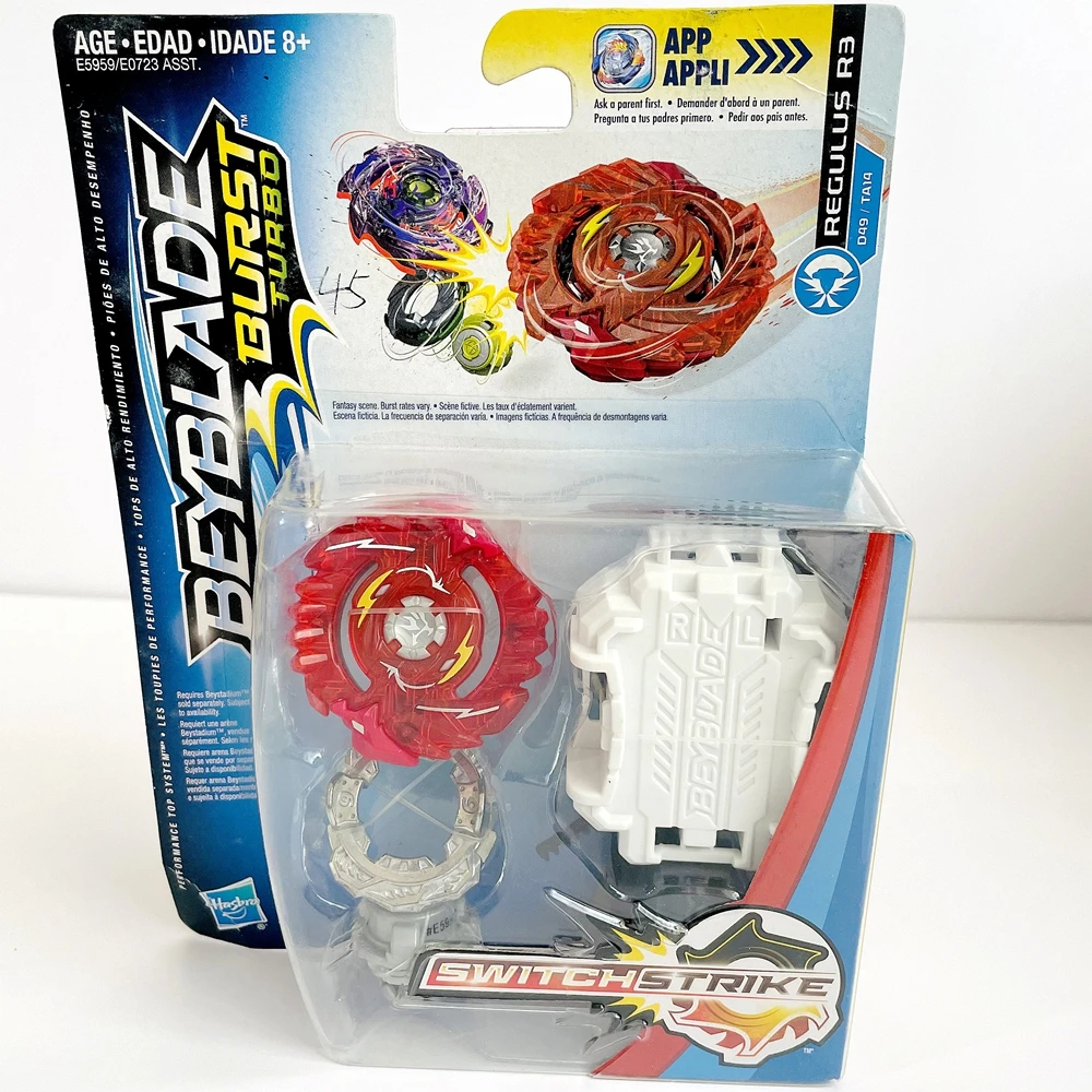 Оригинальный турбопереключатель Beyblade Burst Strike стартовый комплект регулятор R3 D49/TA14
Оригинальный турбопереключатель Beyblade Burst Strike стартовый комплект регулятор R3 D49/TA14