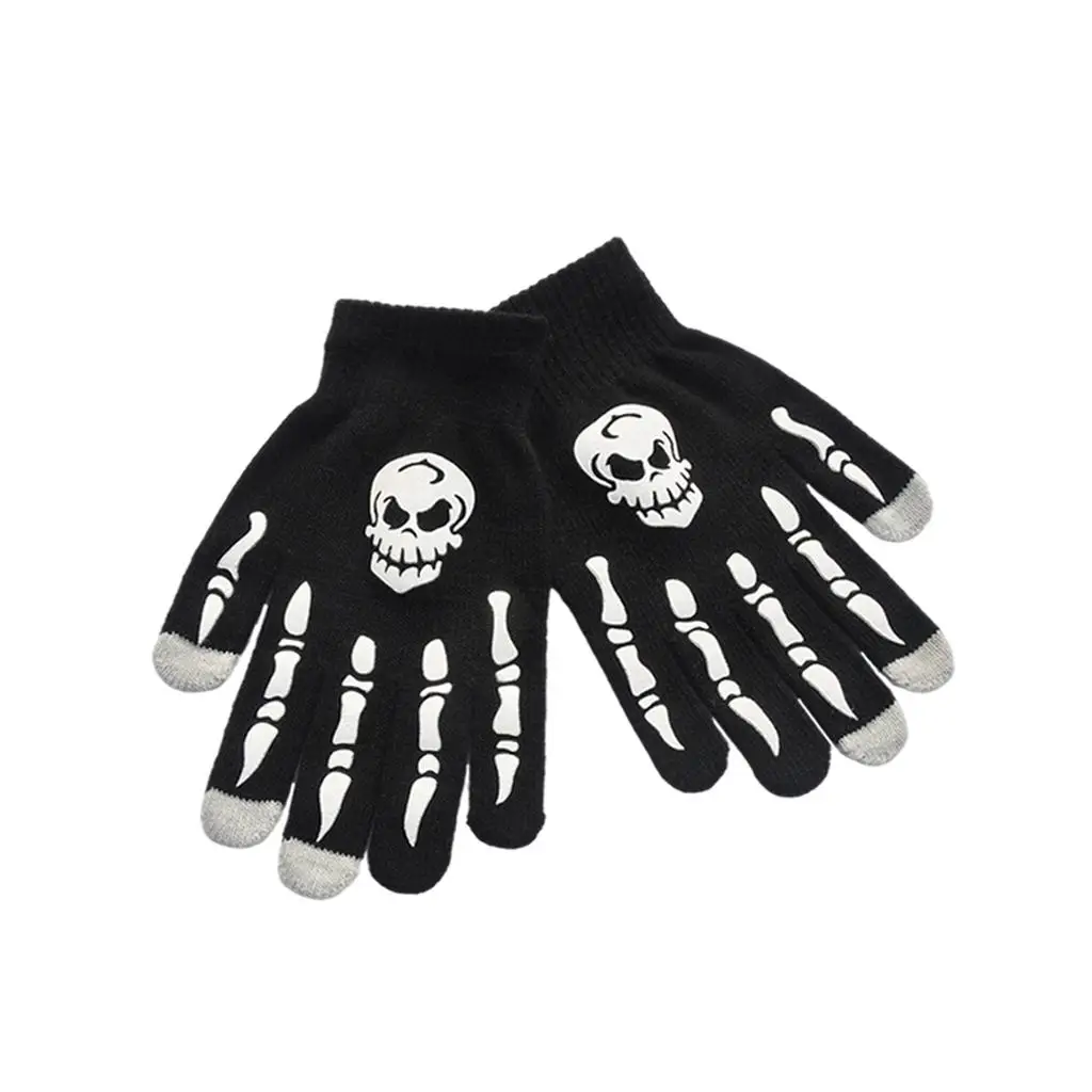 Halloween Skeleton Gloves, Knitted Unisex Cosplay Costume Adult Daily
Halloween Skeleton Gloves, Knitted Unisex Cosplay Costume Adult Daily