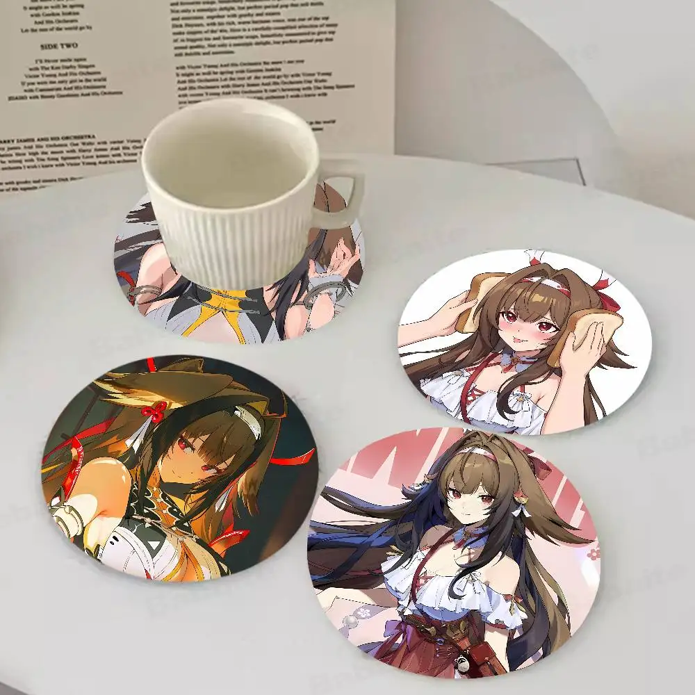 Ye Shunguang Wood Coasters Colorful Round Coaster Non-slip Heat Insulation Coffee Mats Home Accessories Kitchen
Ye Shunguang Wood Coasters Colorful Round Coaster Non-slip Heat Insulation Coffee Mats Home Accessories Kitchen