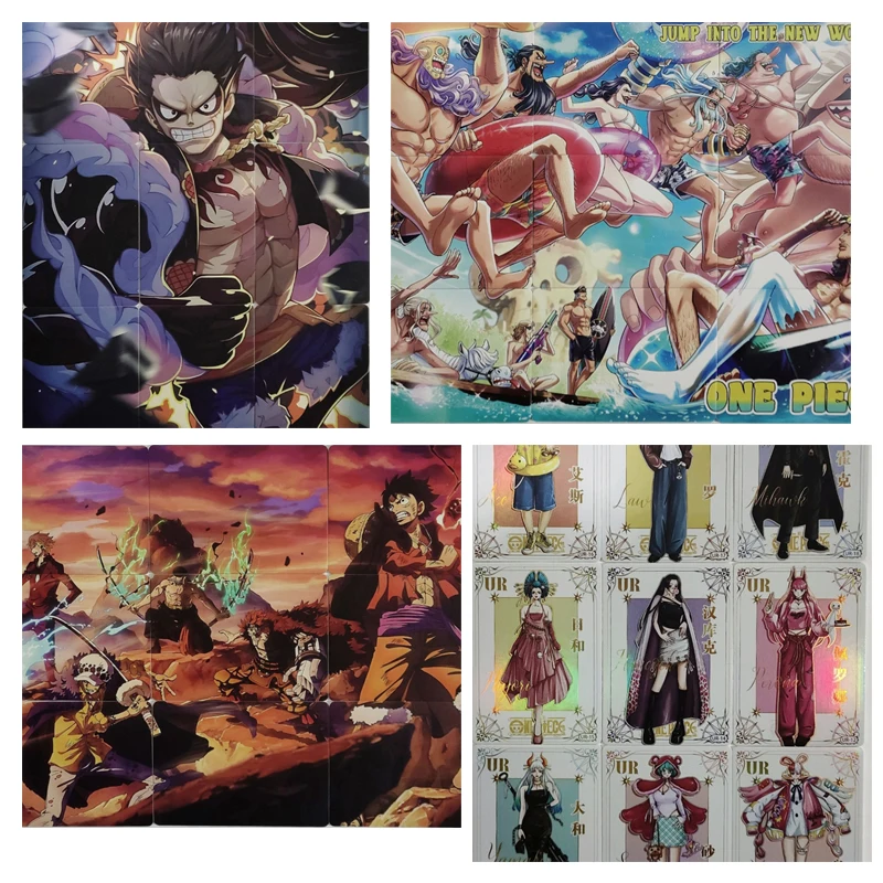 Japanese Anime One Piece Perona Yamato Boa-Hancock Monkey D. Luffy Collectible Cards Christmas Birthday Gift Children's Toys
Japanese Anime One Piece Perona Yamato Boa-Hancock Monkey D. Luffy Collectible Cards Christmas Birthday Gift Children's Toys