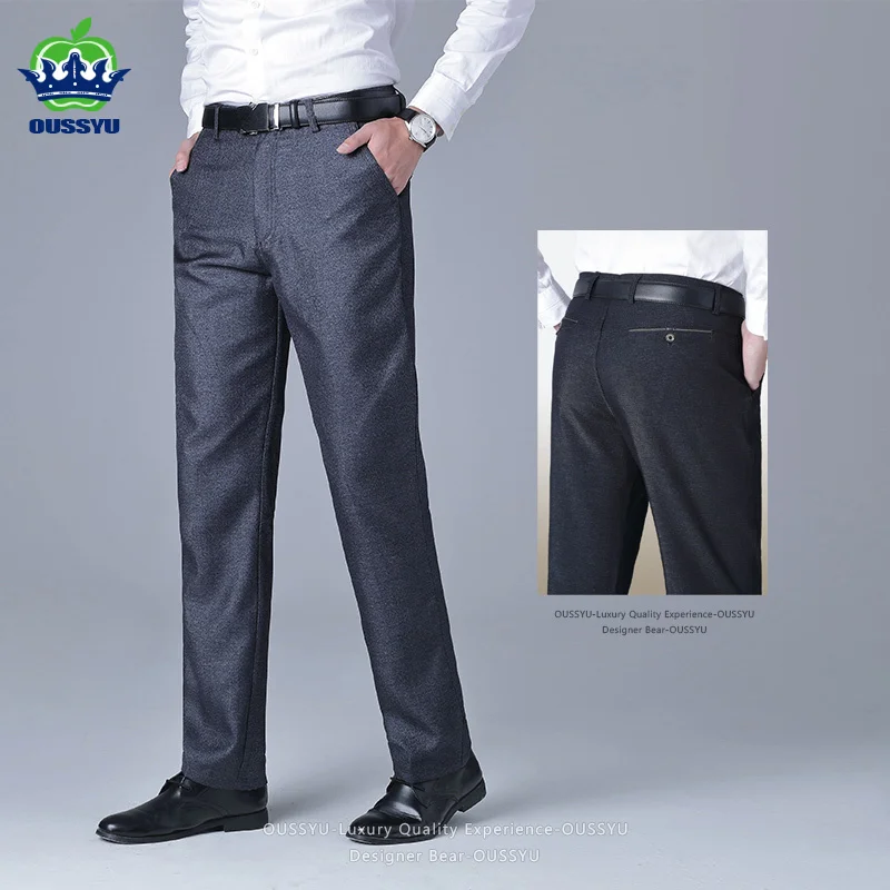 2026 Men's Suit Pants Business Straight Leg Trousers Man High Waist Long Pants for Work Plus Size 29-40 All Seasons Father's Day
2026 Men's Suit Pants Business Straight Leg Trousers Man High Waist Long Pants for Work Plus Size 29-40 All Seasons Father's Day