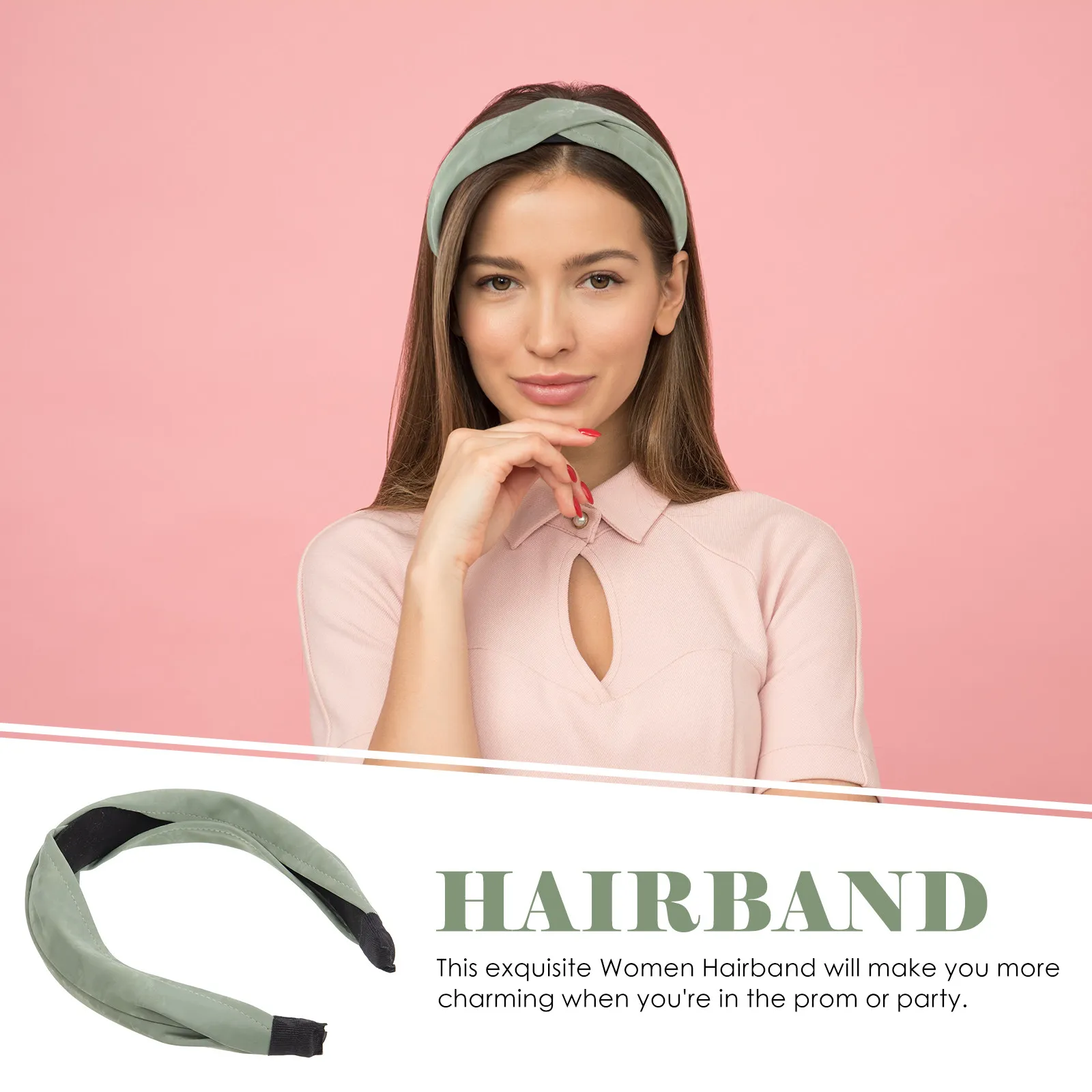 Wide Hairband Non-Slip Women Hair Hoop Fashion Party Daily Wear Chic Hair Decor Elegant Headband Hairband Female Headdress
Wide Hairband Non-Slip Women Hair Hoop Fashion Party Daily Wear Chic Hair Decor Elegant Headband Hairband Female Headdress