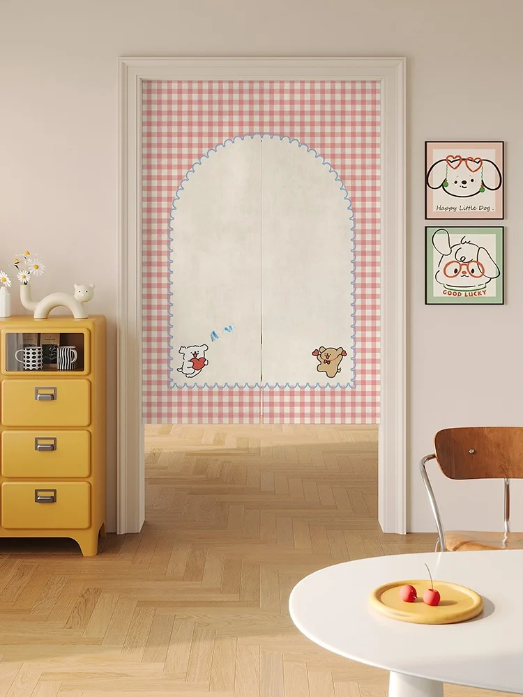 Cartoon Door Curtain Partition Curtain Girls Bedroom Semi Curtain Privacy Bloing Ventilation Cotton Linen Door Curtain
Cartoon Door Curtain Partition Curtain Girls Bedroom Semi Curtain Privacy Bloing Ventilation Cotton Linen Door Curtain