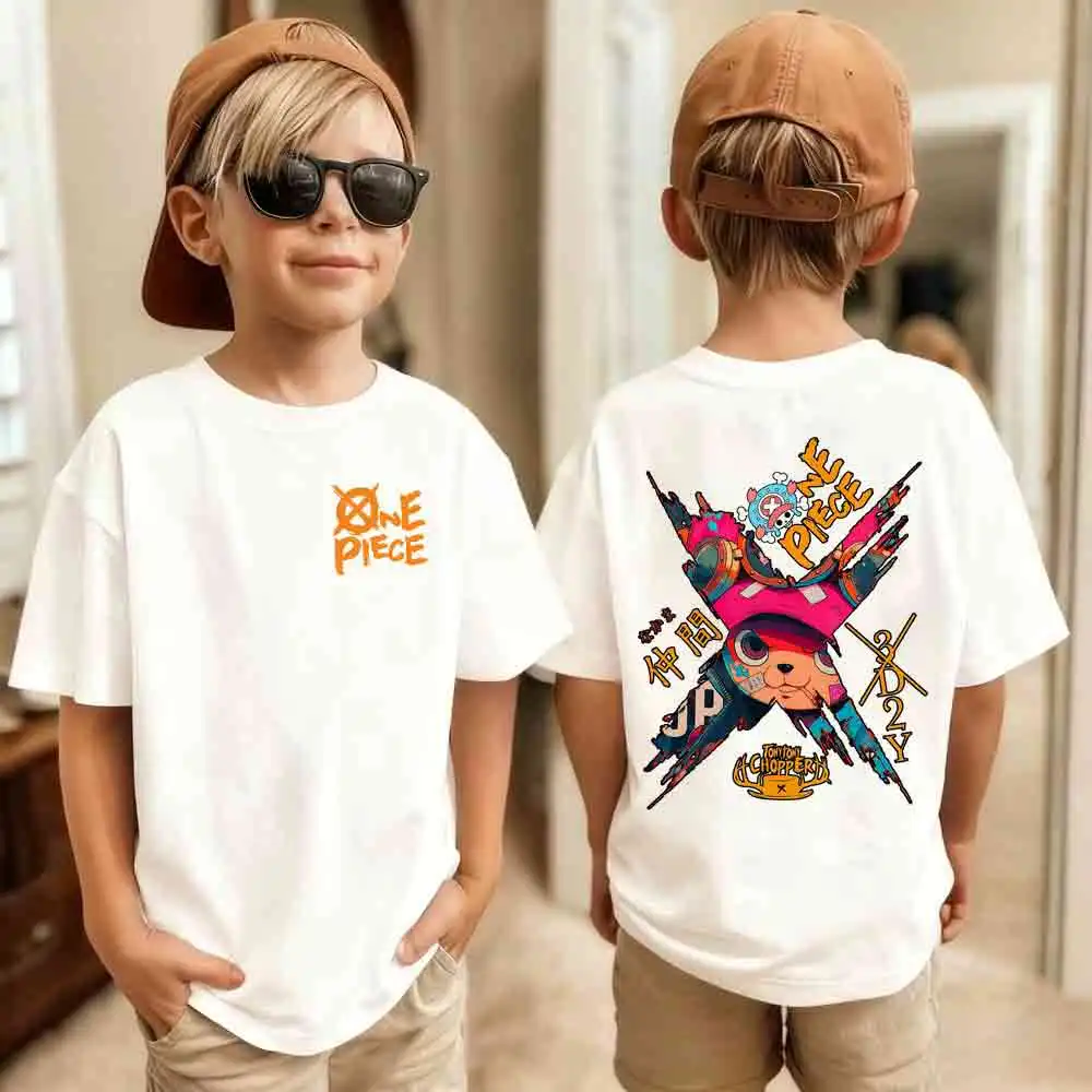 2026 New One Piece Japanese Anime Printed T-Shirt Roronoa Zoro Boy Children's Harajuku Short Sleeve Kids Luffy T-shirt Clothing
2026 New One Piece Japanese Anime Printed T-Shirt Roronoa Zoro Boy Children's Harajuku Short Sleeve Kids Luffy T-shirt Clothing