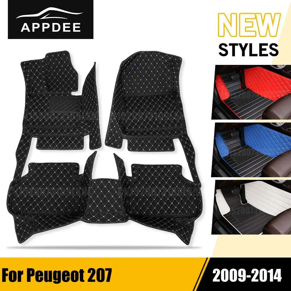 APPDEE Car Floor Mats For Peugeot 207 2009 2010 2011 2012 2013 2014 Custom Auto Foot Pads Auto Carpet Cover Interior Accessories
APPDEE Car Floor Mats For Peugeot 207 2009 2010 2011 2012 2013 2014 Custom Auto Foot Pads Auto Carpet Cover Interior Accessories