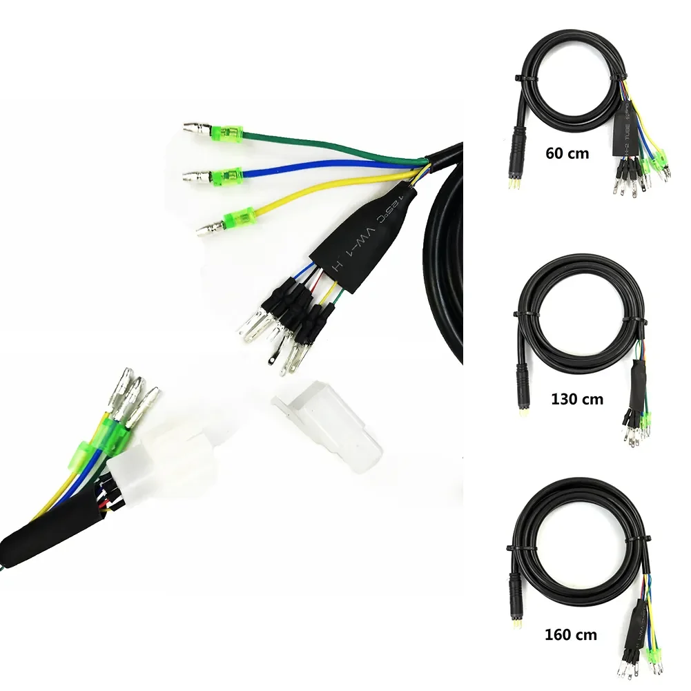 9 Pins Ebike Motor Cable 60/130/160CM Extension Line Electric Bike Motor With Hall Sensor Extension Lines Ebike Accessories
9 Pins Ebike Motor Cable 60/130/160CM Extension Line Electric Bike Motor With Hall Sensor Extension Lines Ebike Accessories