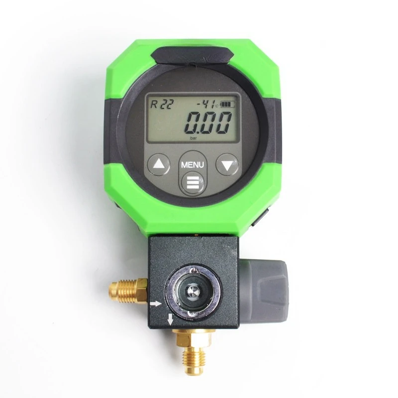MDG-1 Electronic Fluoride Gauge Digital Display Manifold Tester Refrigerant Vacuum Pressure Gauge Air Conditioning Leak
MDG-1 Electronic Fluoride Gauge Digital Display Manifold Tester Refrigerant Vacuum Pressure Gauge Air Conditioning Leak