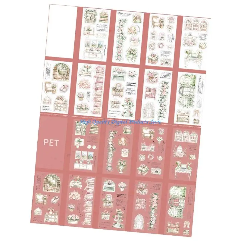 U2JE Scrapbooking Decorative Sticker Scene Sticker Water Resistant PET Sticker for Laptop Journal Phone Case Photo Album
U2JE Scrapbooking Decorative Sticker Scene Sticker Water Resistant PET Sticker for Laptop Journal Phone Case Photo Album