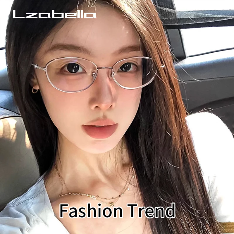 Lzabella 2025 New Cat Eye Frame Alloy Retro Fashion Frame Pearl Leg Women's Prescription Glasses 121218Y
Lzabella 2025 New Cat Eye Frame Alloy Retro Fashion Frame Pearl Leg Women's Prescription Glasses 121218Y