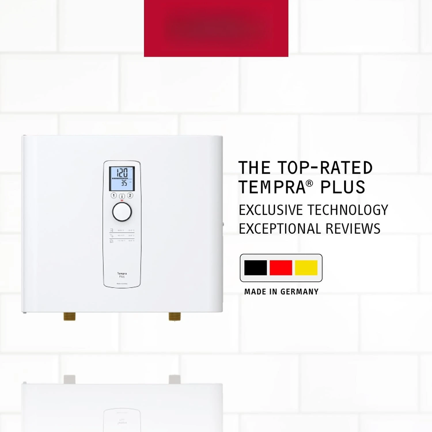 Tankless Water Heater – 24 Plus – Electric, On Demand Hot Water, Eco, White, 20.2
Tankless Water Heater – 24 Plus – Electric, On Demand Hot Water, Eco, White, 20.2