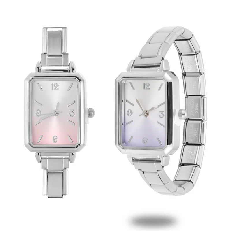 Y2K Gradient Color Design High Quality Stainless Steel Women Men's Watch Bracelet Fit 9MM DIY Italian Charm Watch Jewelry Gifts
Y2K Gradient Color Design High Quality Stainless Steel Women Men's Watch Bracelet Fit 9MM DIY Italian Charm Watch Jewelry Gifts