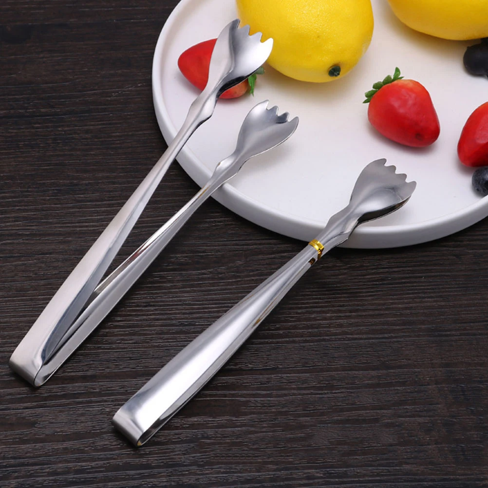 4 Pcs Cooking Tongs Kitchen Hot Towel Clip Stainless Steel Tongs Ice Cube Sugar Multi-purpose Food Clamps Tools
4 Pcs Cooking Tongs Kitchen Hot Towel Clip Stainless Steel Tongs Ice Cube Sugar Multi-purpose Food Clamps Tools