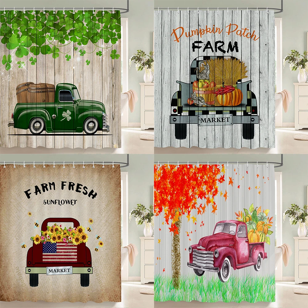 Retro Wood Grain Green Plant Car Polyester Shower Curtain 3d Print Bath Curtains with Hooks for Home Bathroom Decor Bath Screen 
Retro Wood Grain Green Plant Car Polyester Shower Curtain 3d Print Bath Curtains with Hooks for Home Bathroom Decor Bath Screen