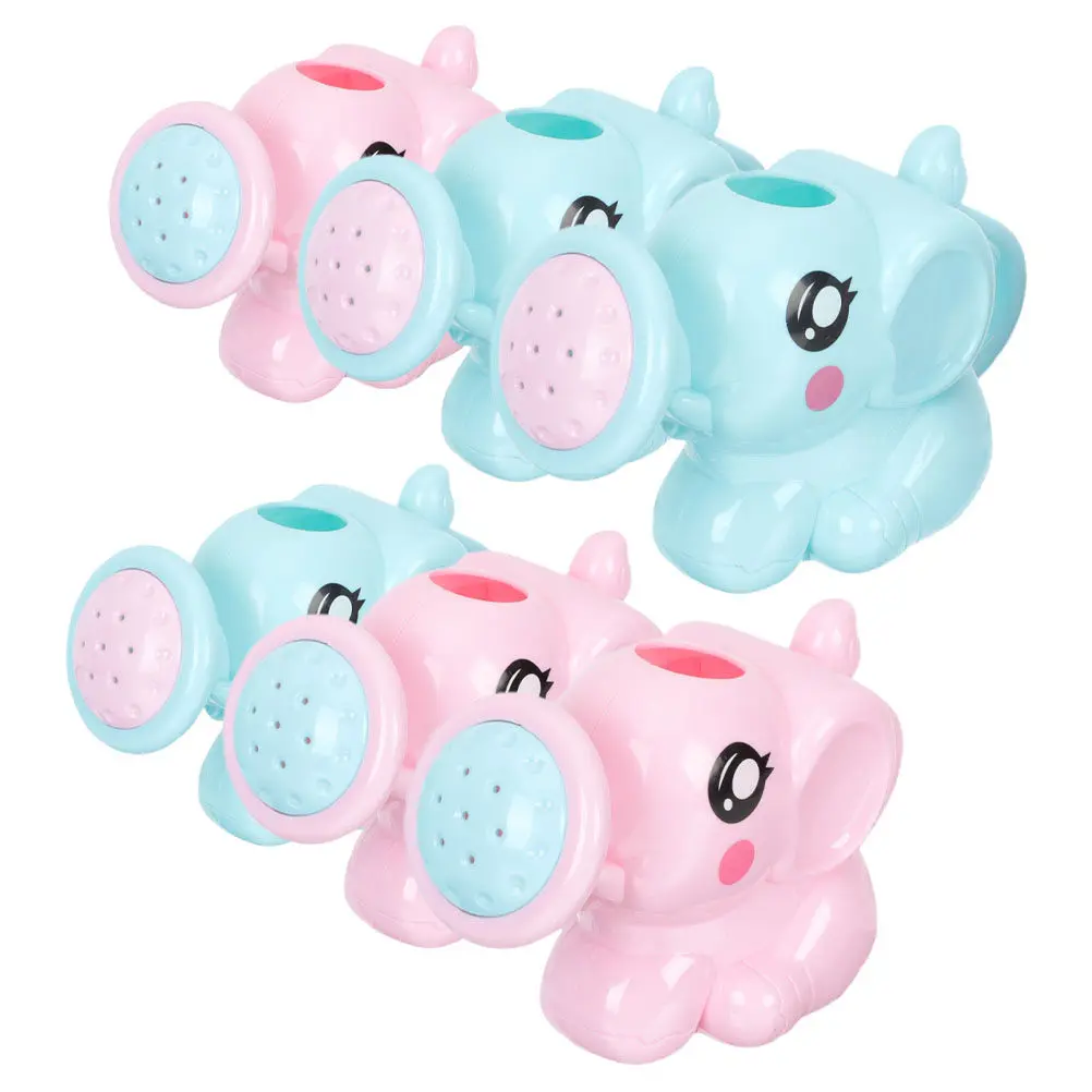 6Pcs Elephant Bath Watering Can Plastic Cute Kids Watering Pot Bathing Fun Indoor Outdoor Assorted Color Baby Shower Playset
6Pcs Elephant Bath Watering Can Plastic Cute Kids Watering Pot Bathing Fun Indoor Outdoor Assorted Color Baby Shower Playset