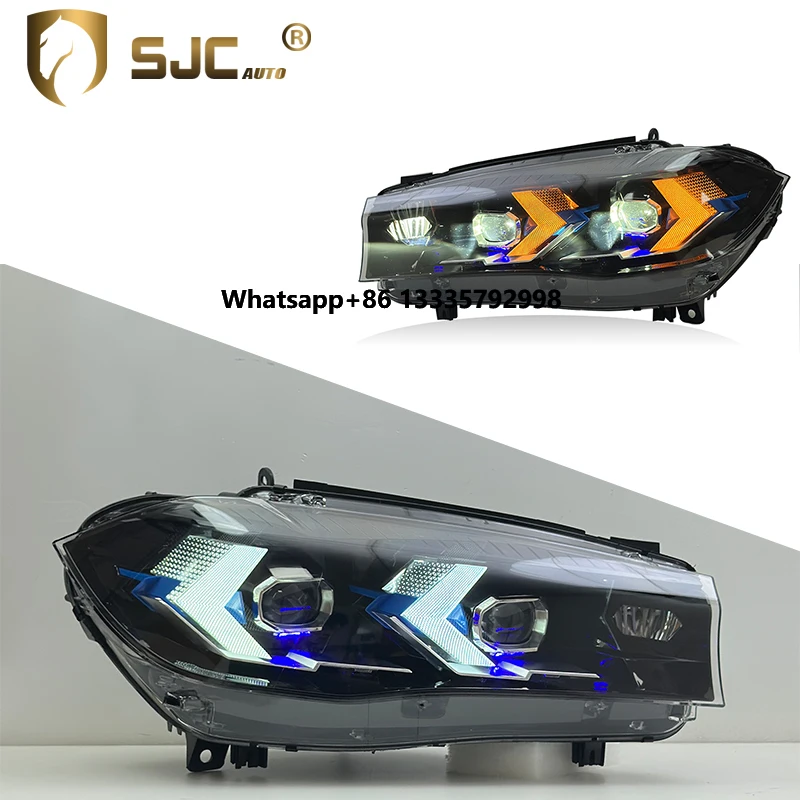 SJC Car Head Lights for‘BMW X5 F15 New Style LED Headlight Car Auto Accessories Front Lamps
SJC Car Head Lights for‘BMW X5 F15 New Style LED Headlight Car Auto Accessories Front Lamps