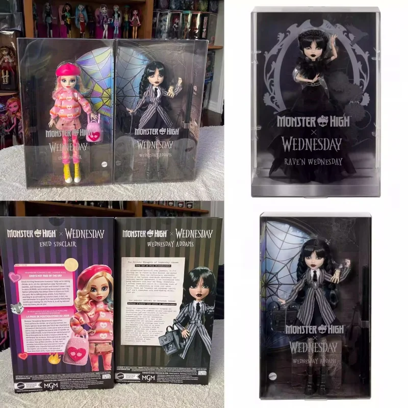 В наличии Барби Монстр High Wednesday Series Коллекционная фигурка Аутентичное танцевальное черное платье Подарочная игрушка Куклы и аксессуары
В наличии Барби Монстр High Wednesday Series Коллекционная фигурка Аутентичное танцевальное черное платье Подарочная игрушка Куклы и аксессуары