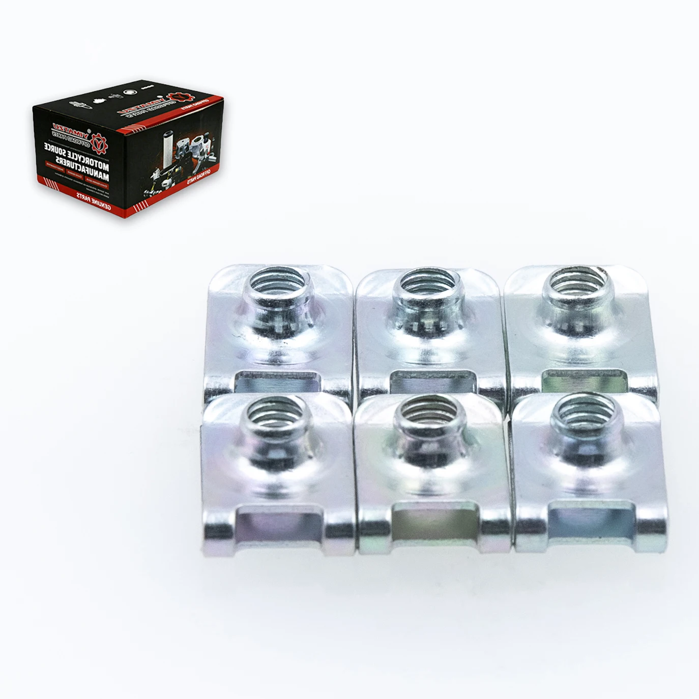 Nut Clip M6 OEM 8030-040800-00001 Fit For CF1000ATR CF400ATR CF500ATR Replacement Parts
Nut Clip M6 OEM 8030-040800-00001 Fit For CF1000ATR CF400ATR CF500ATR Replacement Parts