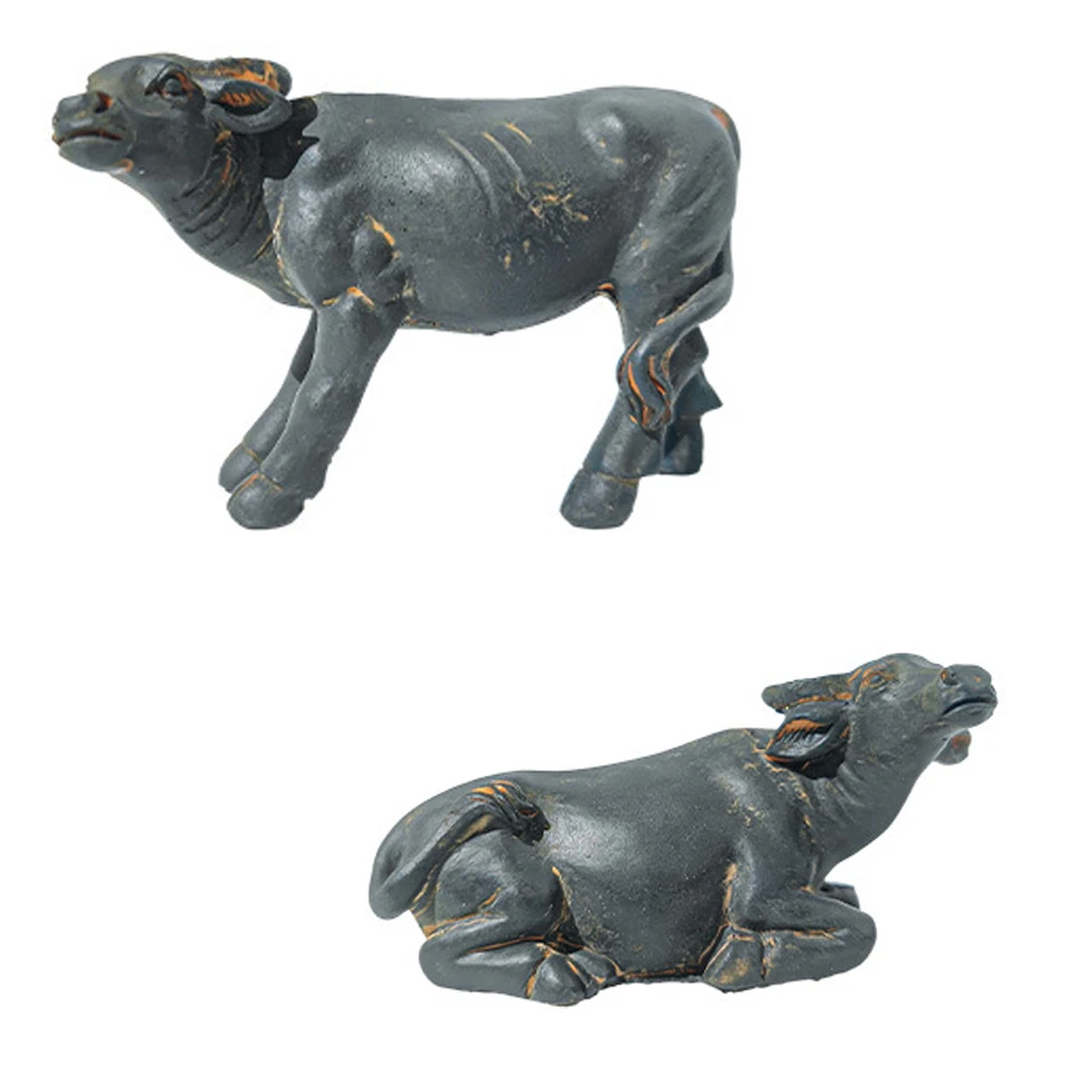 2pcs Buffalo Statue Resin Crafts Garden Decorations Desktop Bonsai Ornament Home Decoration Durable Material Visual Enjoyment
2pcs Buffalo Statue Resin Crafts Garden Decorations Desktop Bonsai Ornament Home Decoration Durable Material Visual Enjoyment