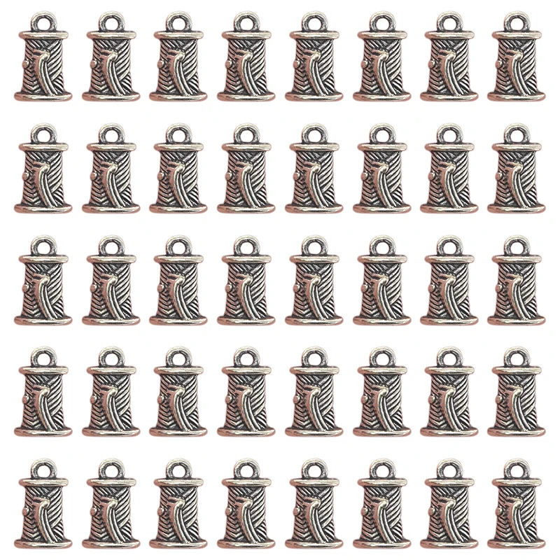 15pcs Antique Silver Color Silk Cord Shape Charms Alloy Metal Sewing Pendants For DIY Necklace Bracelet Jewelry Making Crafting
15pcs Antique Silver Color Silk Cord Shape Charms Alloy Metal Sewing Pendants For DIY Necklace Bracelet Jewelry Making Crafting