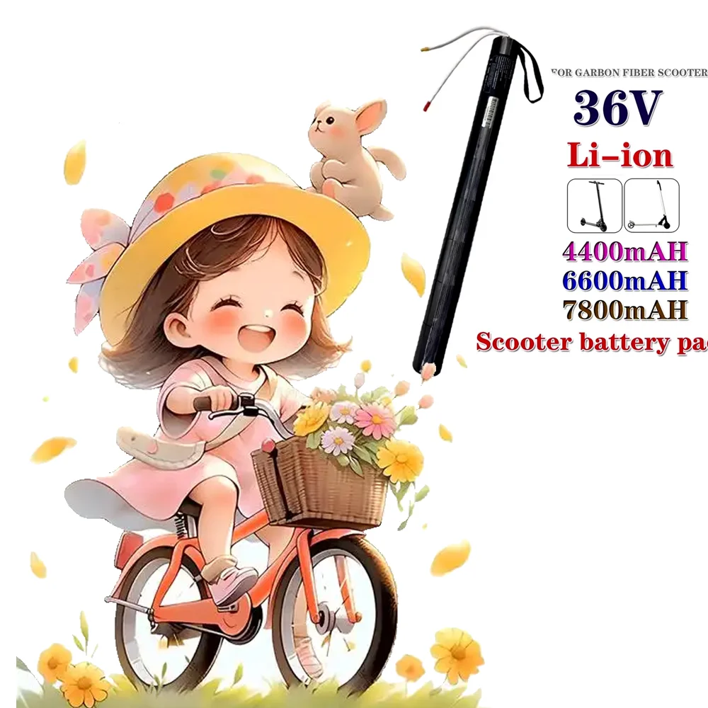 36V battery 4400/6600/7800mAh High-capacity high output for Carbon Fiber Scooter 10s3p battery pack
36V battery 4400/6600/7800mAh High-capacity high output for Carbon Fiber Scooter 10s3p battery pack