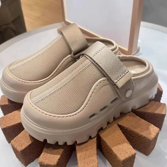 2026 New Women's Shoes Velcro Hole Shoes Couple Beach Sandals Slippers Thick soled Women's Shoes
2026 New Women's Shoes Velcro Hole Shoes Couple Beach Sandals Slippers Thick soled Women's Shoes